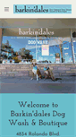 Mobile Screenshot of barkindales.com