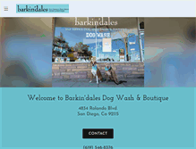 Tablet Screenshot of barkindales.com